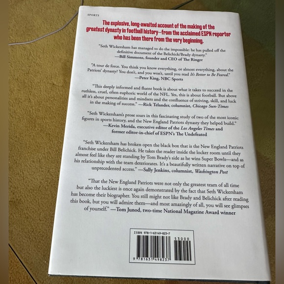 It’s Better to Be Feared (Hardcover Edition) by Seth Wickersham - Picture 4 of 7